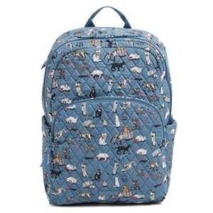 Vera Bradley Cat’s Meow Large Backpack NEW